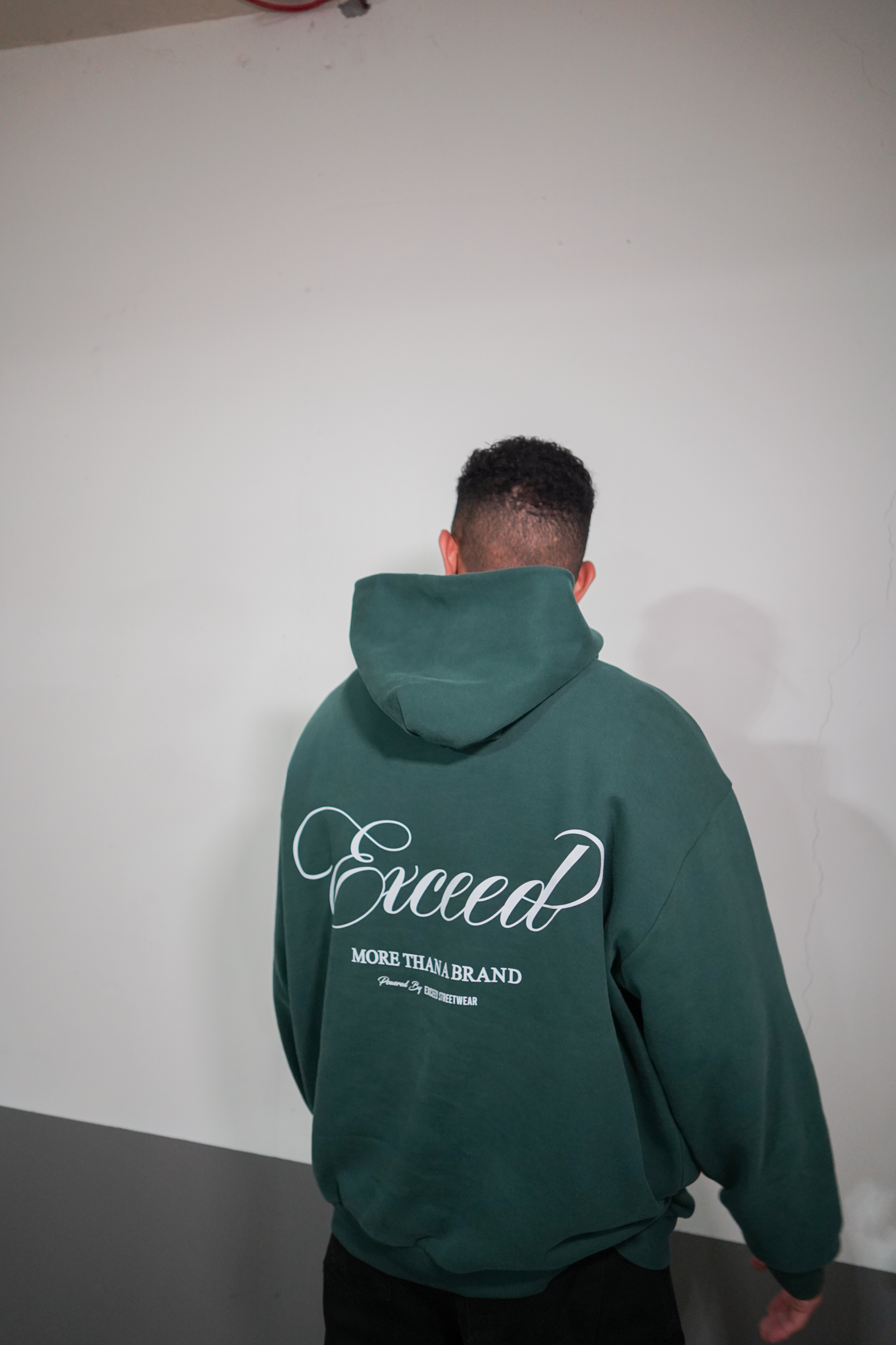 EXCEED - STAPLE HOODIE (FOREST GREEN)