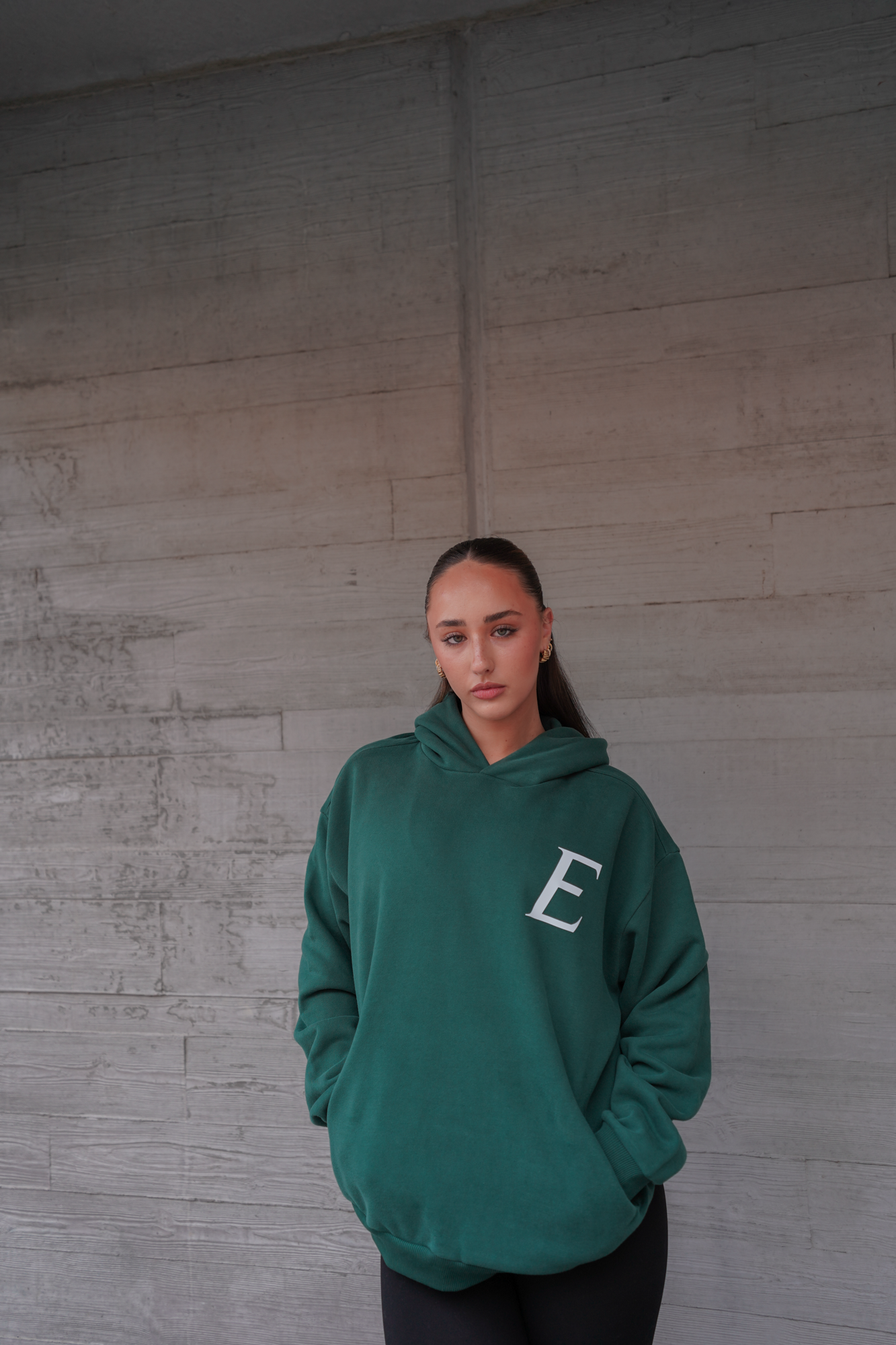 EXCEED - STAPLE HOODIE (FOREST GREEN)