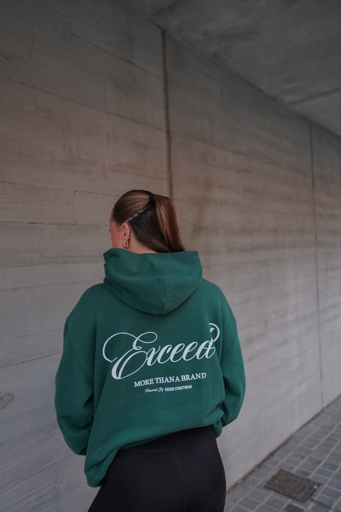 EXCEED - STAPLE HOODIE (FOREST GREEN)