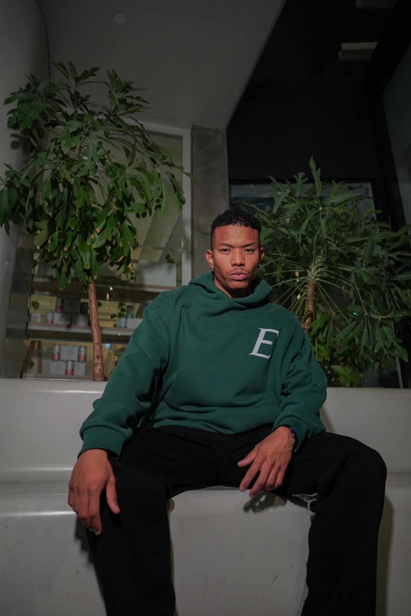 EXCEED - STAPLE HOODIE (FOREST GREEN)