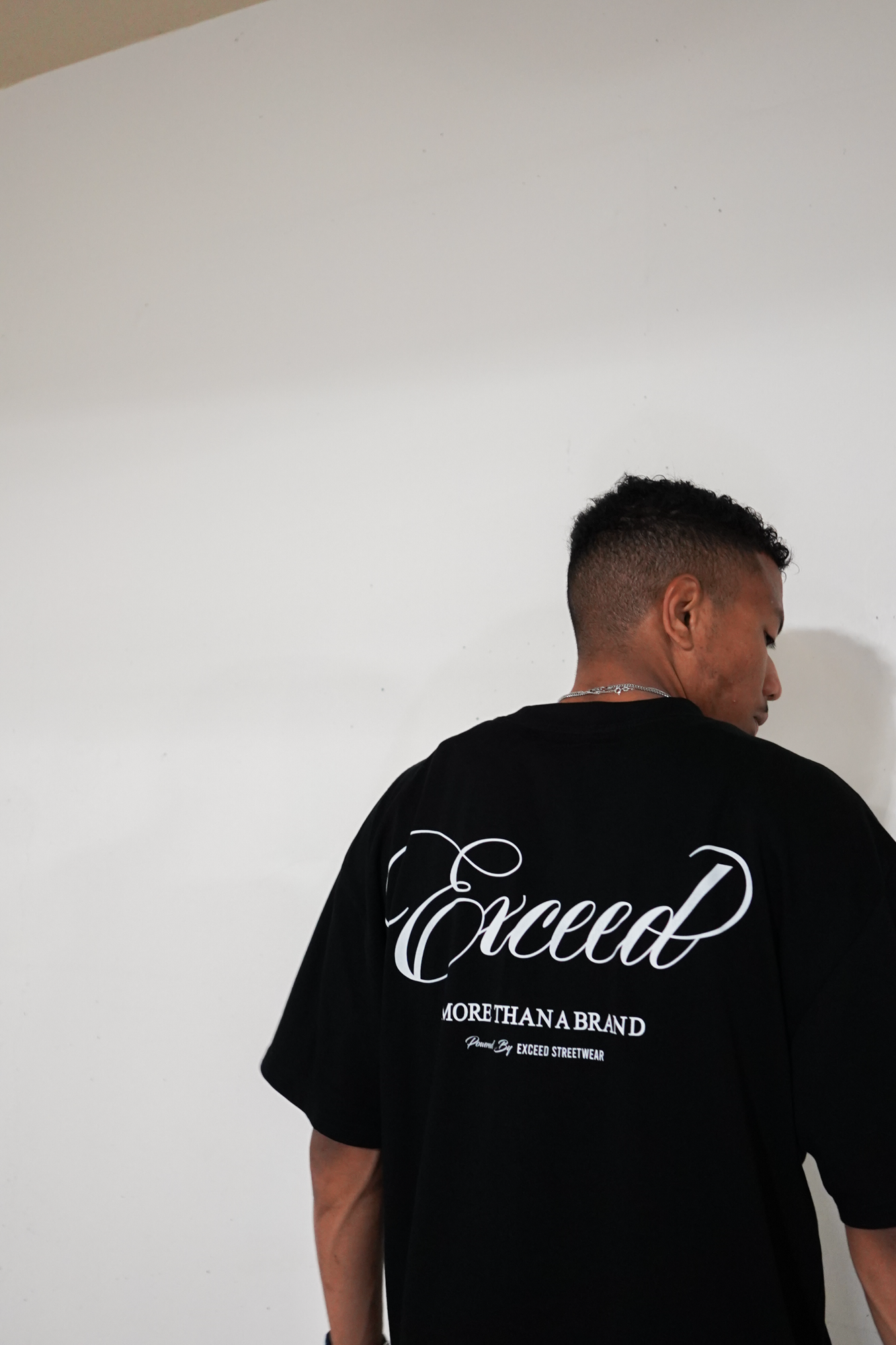 EXCEED - STAPLE TEE (BLACK)