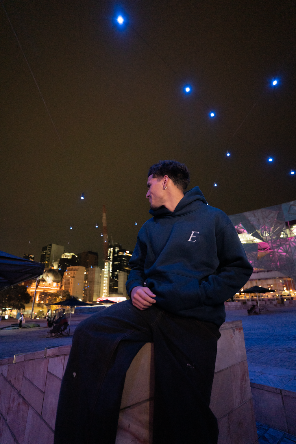 EXCEED - "AMBASSADOR" HOODIE NAVY