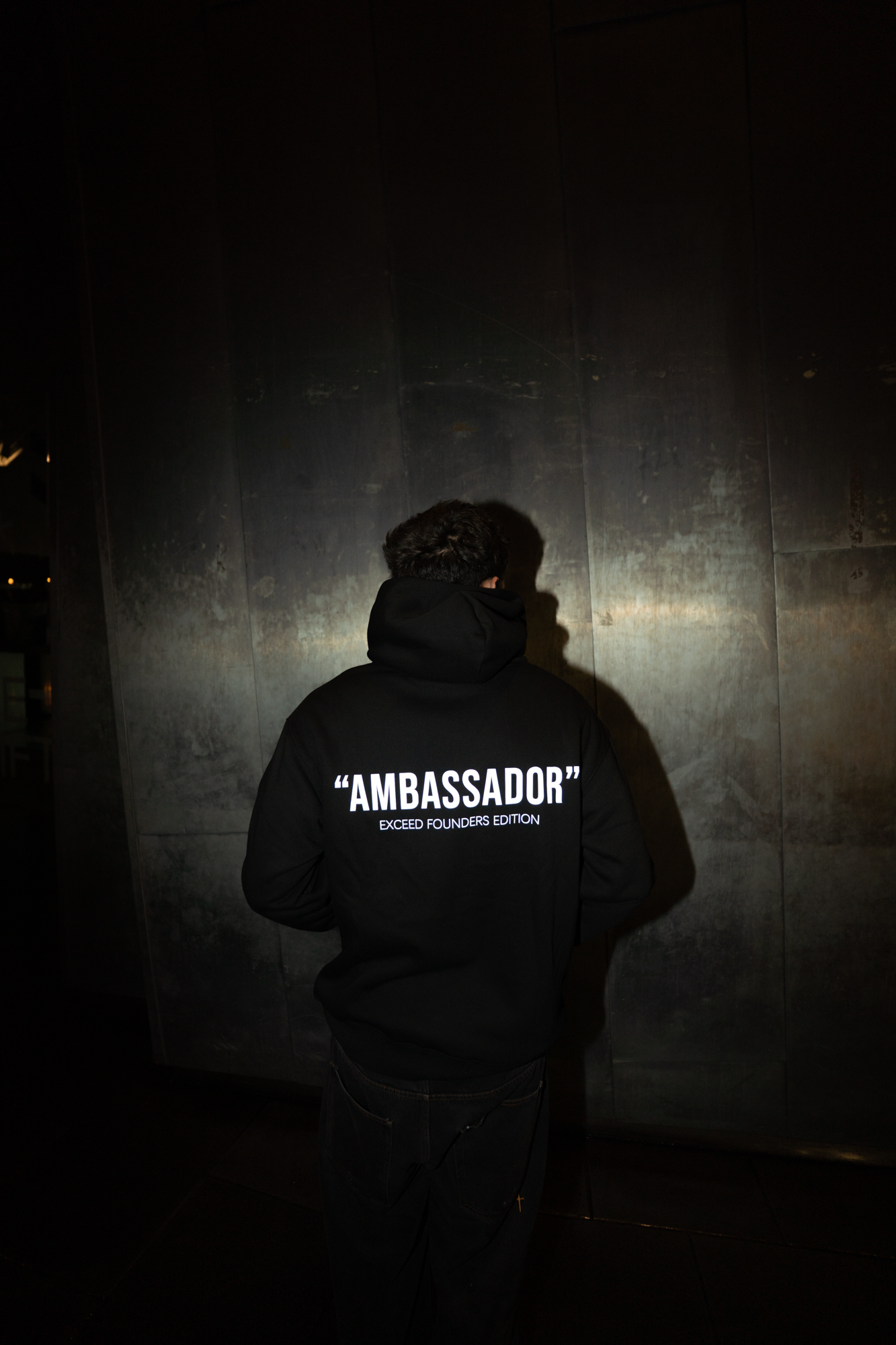 EXCEED - "AMBASSADOR" HOODIE BLACK