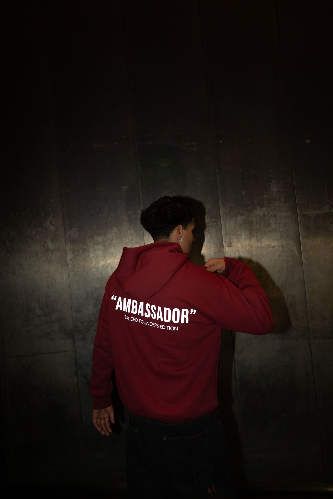EXCEED - "AMBASSADOR" HOODIE RUBY