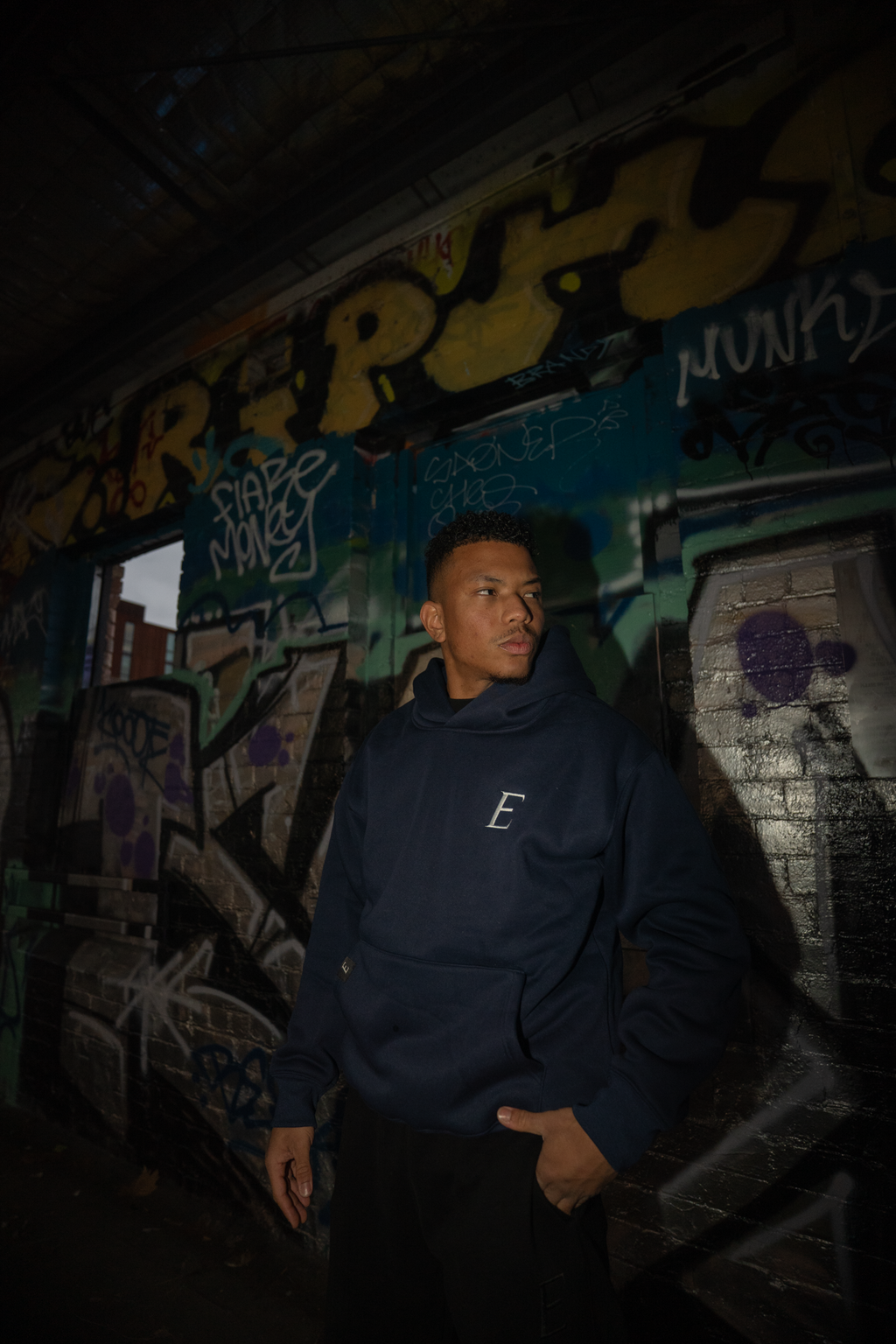 EXCEED - "AMBASSADOR" HOODIE NAVY