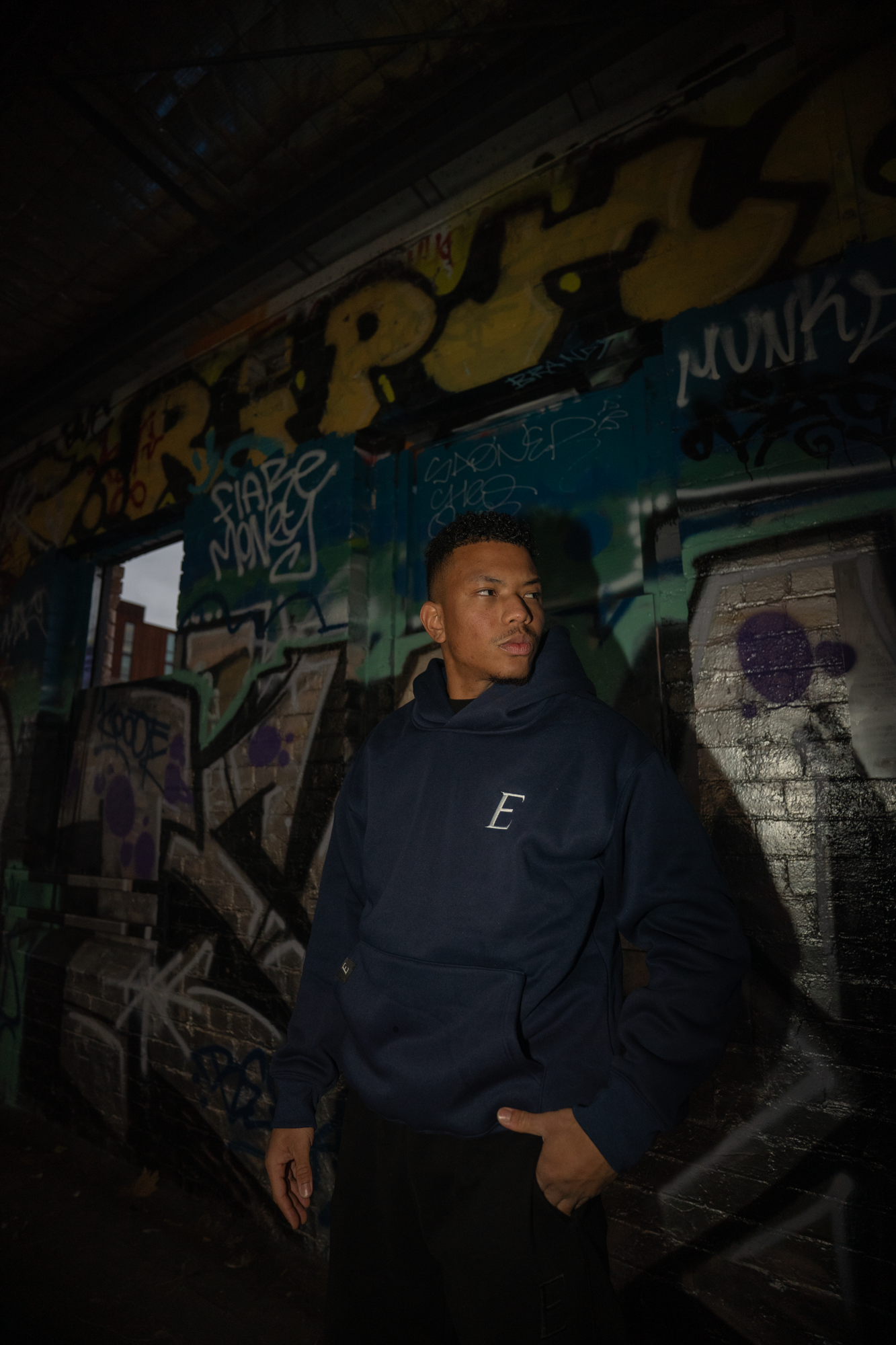 EXCEED - "AMBASSADOR" HOODIE NAVY