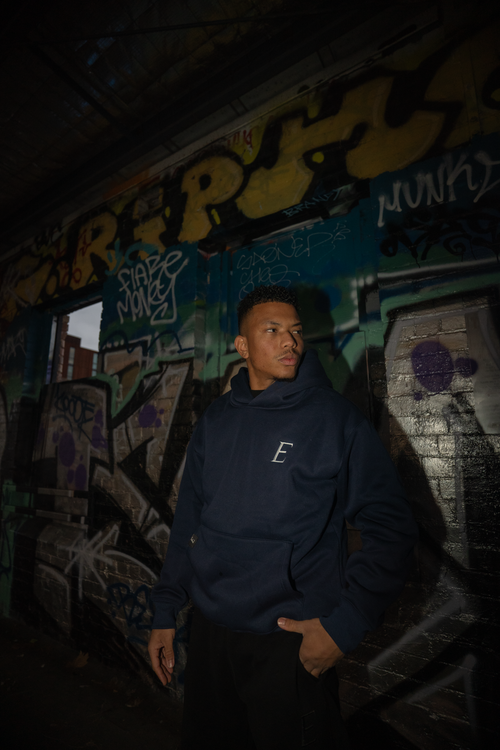 EXCEED - "AMBASSADOR" HOODIE NAVY