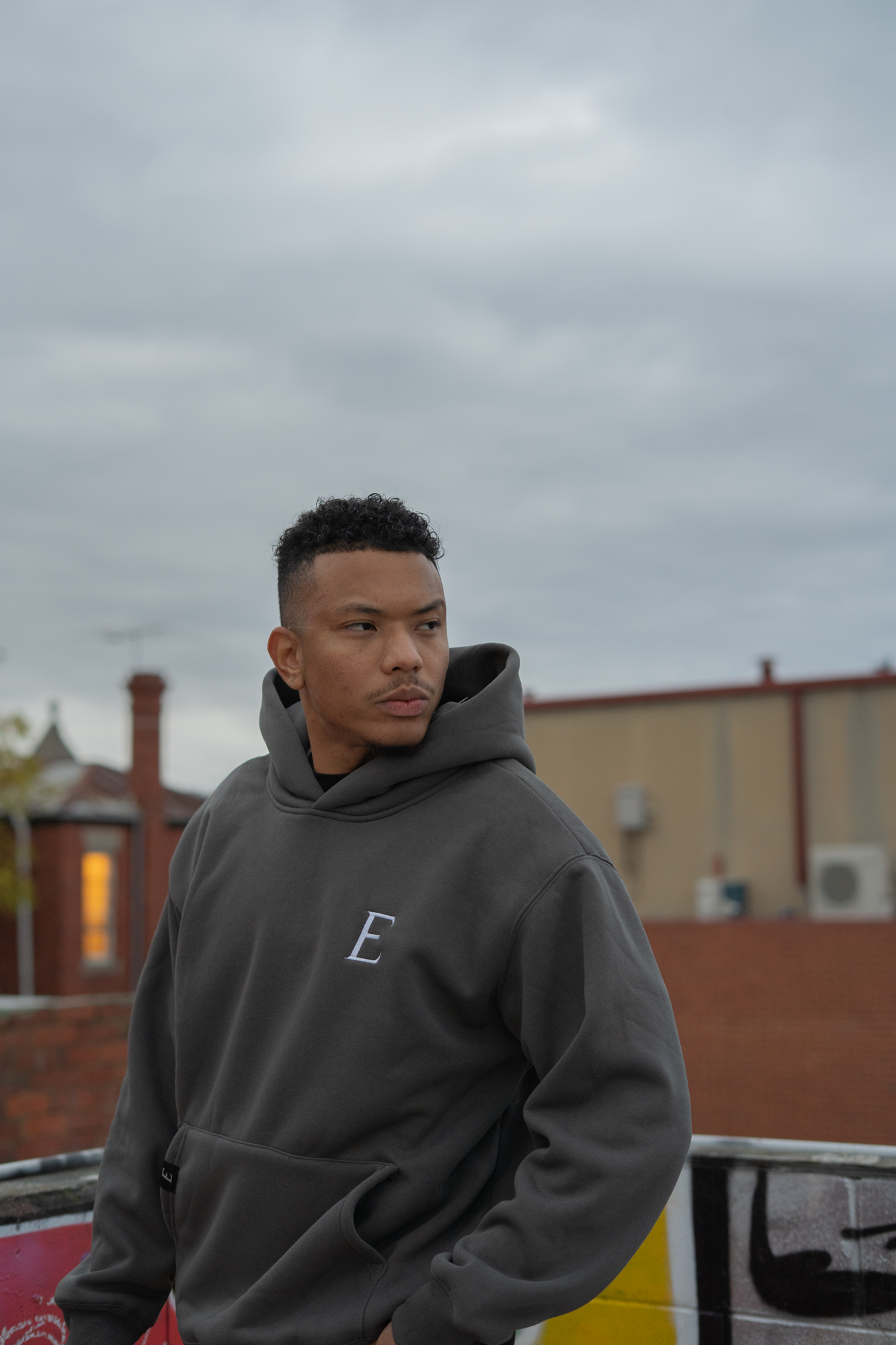 EXCEED "AMBASSADOR" HOODIE CHARCOAL GREY