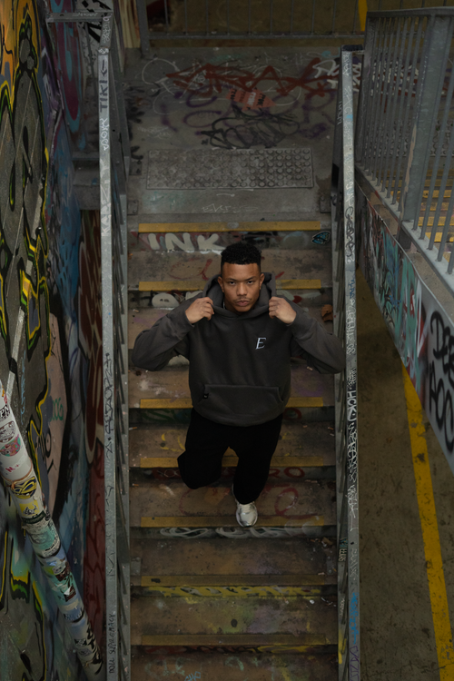 EXCEED "AMBASSADOR" HOODIE CHARCOAL GREY