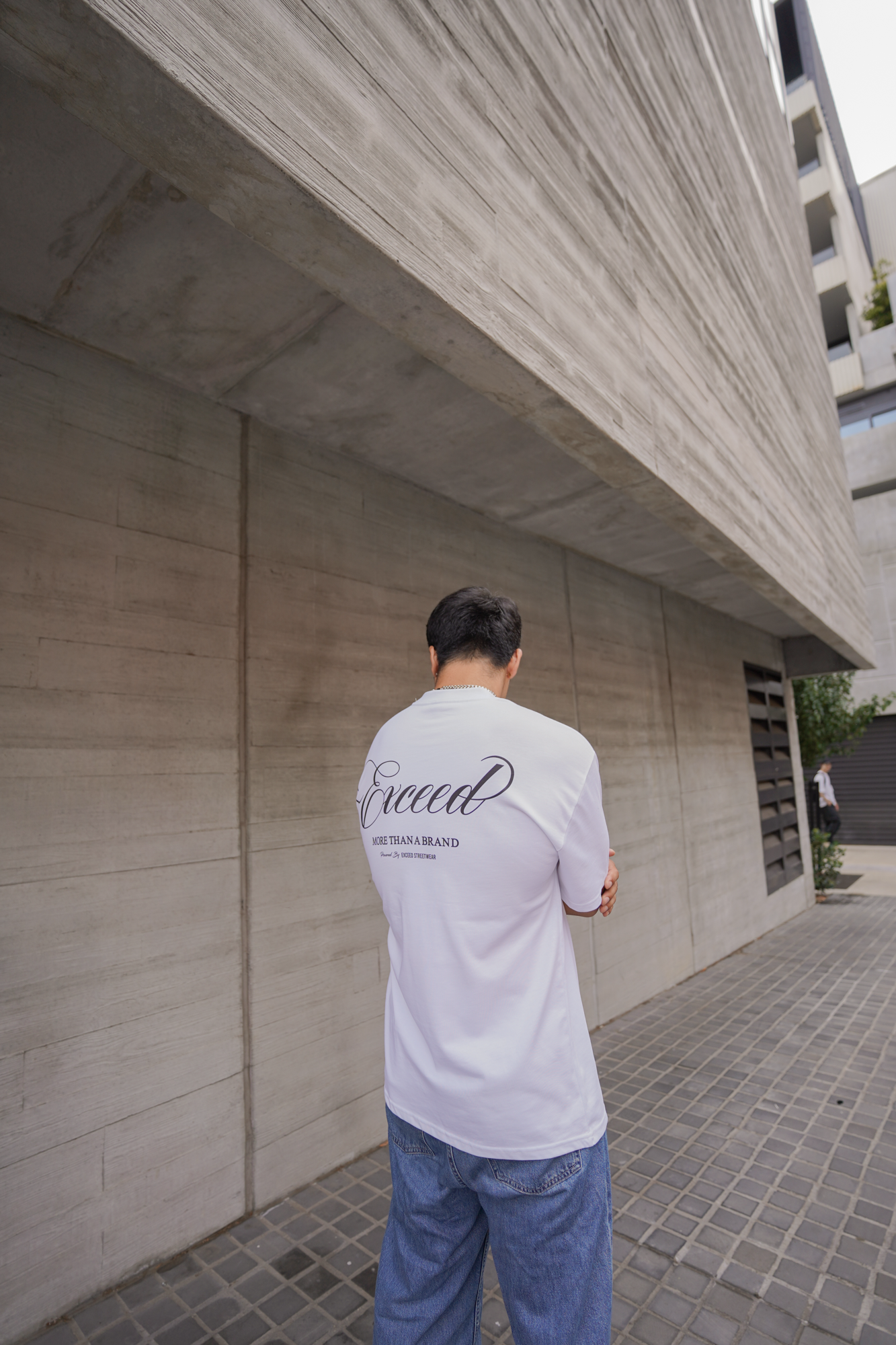 EXCEED - STAPLE TEE (WHITE)