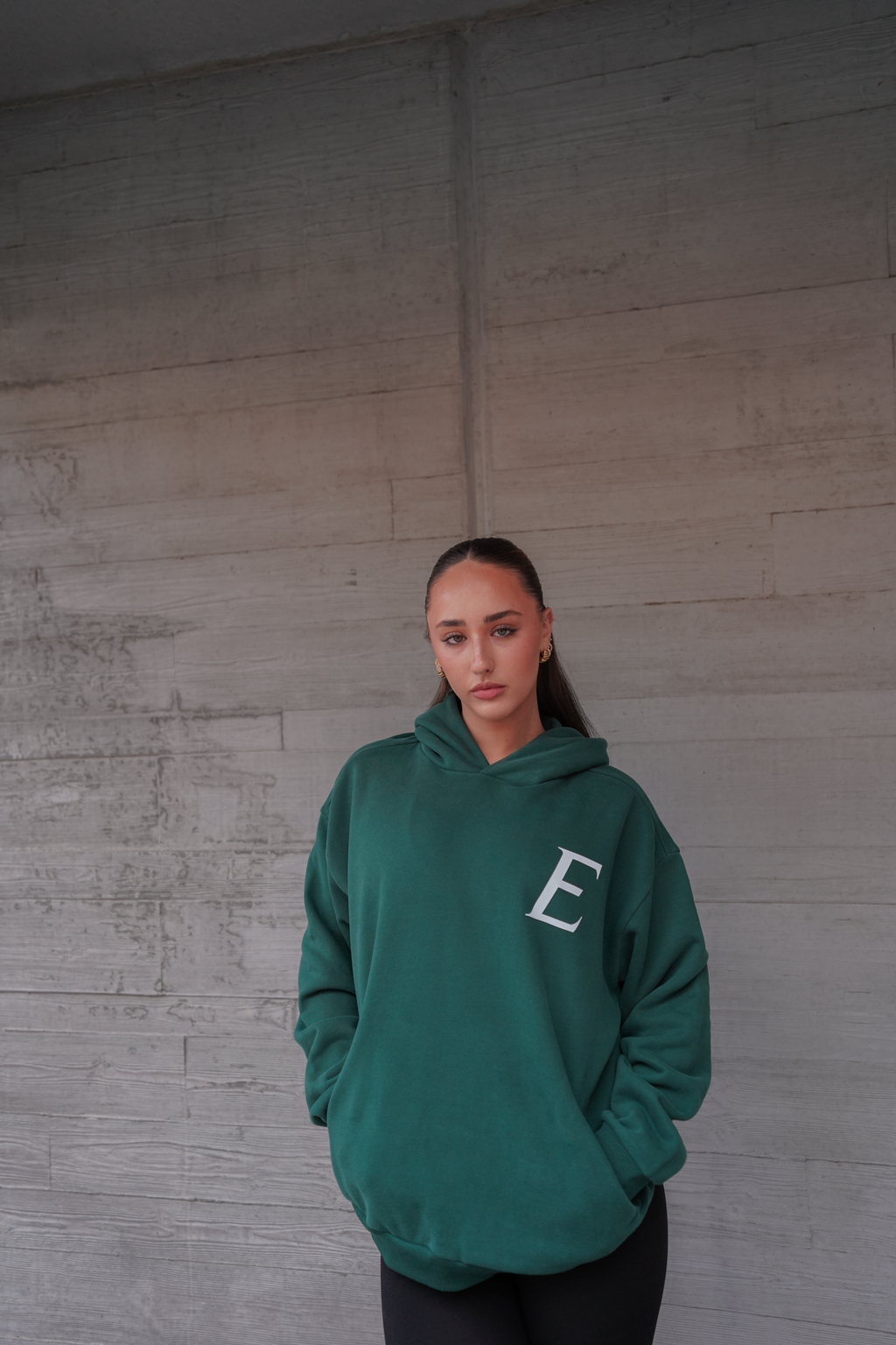 EXCEED - STAPLE HOODIE (FOREST GREEN)