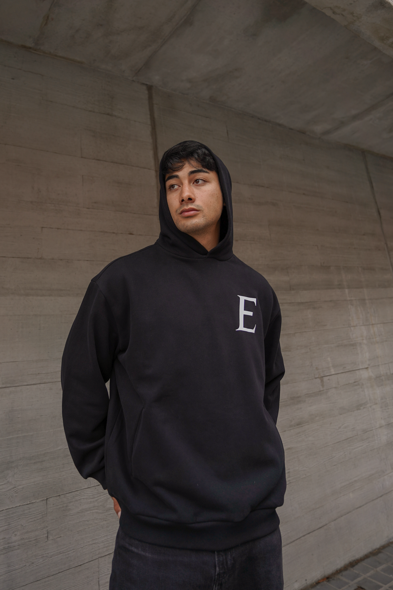EXCEED - STAPLE HOODIE (BLACK)