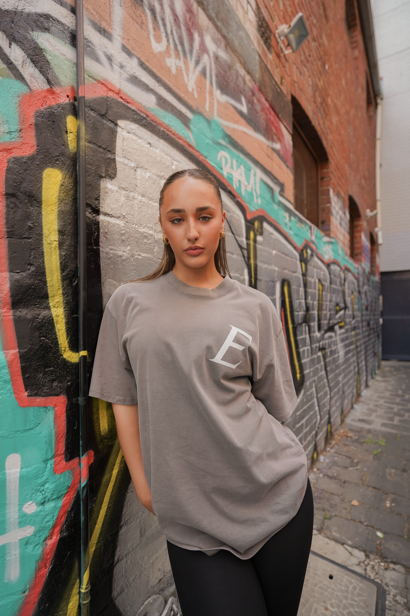 EXCEED - STAPLE TEE (WARM GREY)