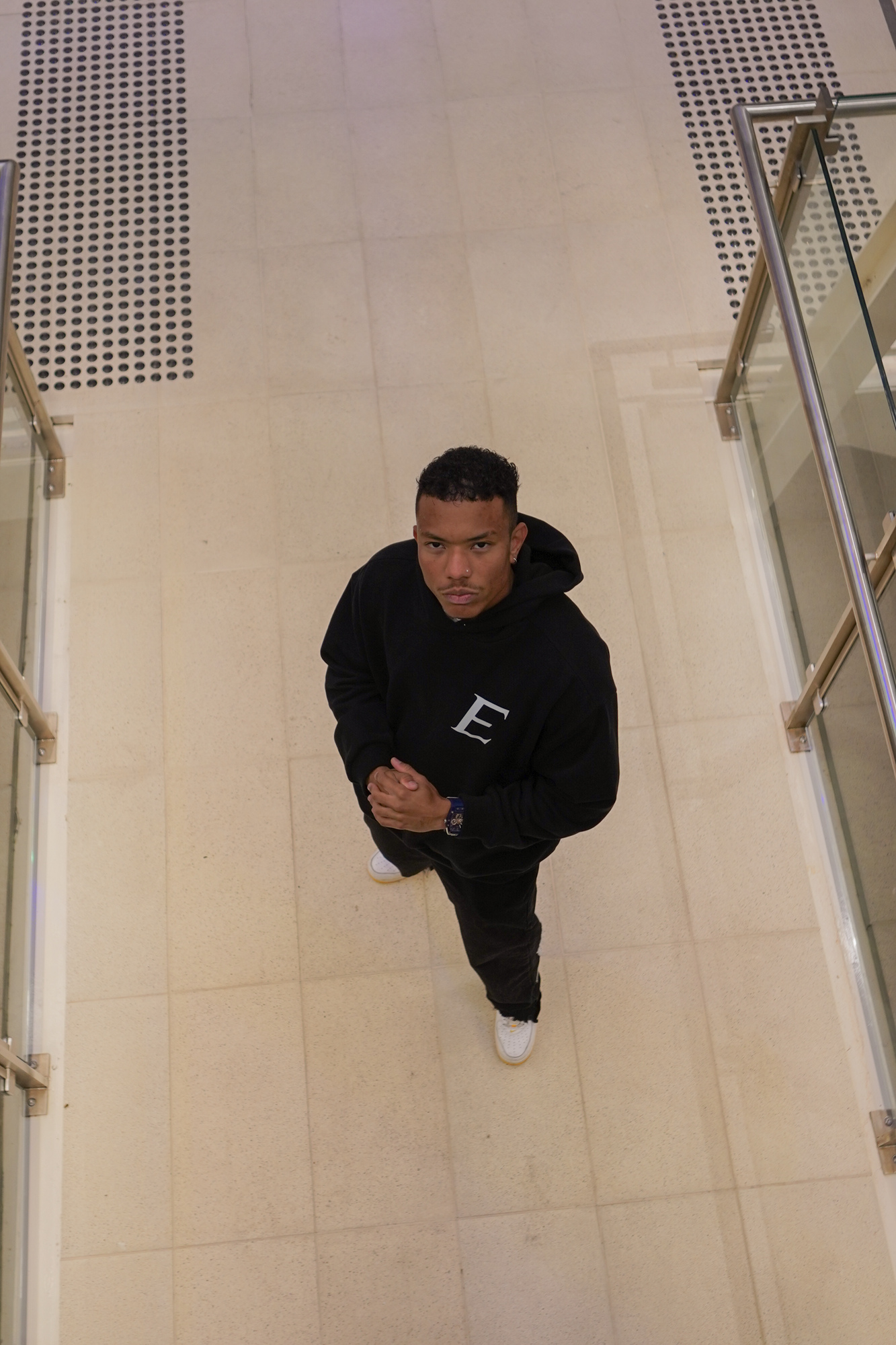 EXCEED - STAPLE HOODIE (BLACK)
