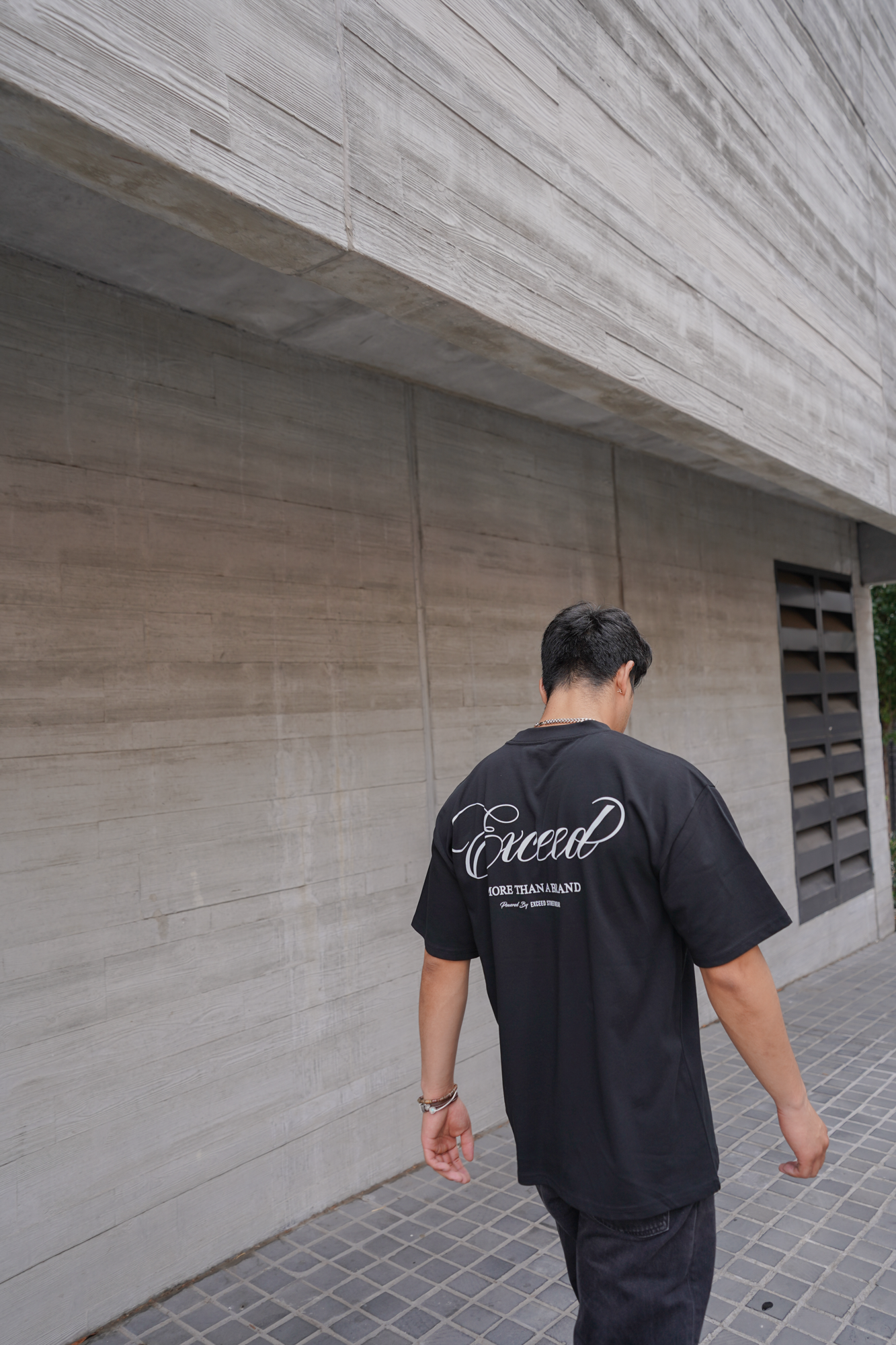 EXCEED - STAPLE TEE (BLACK)