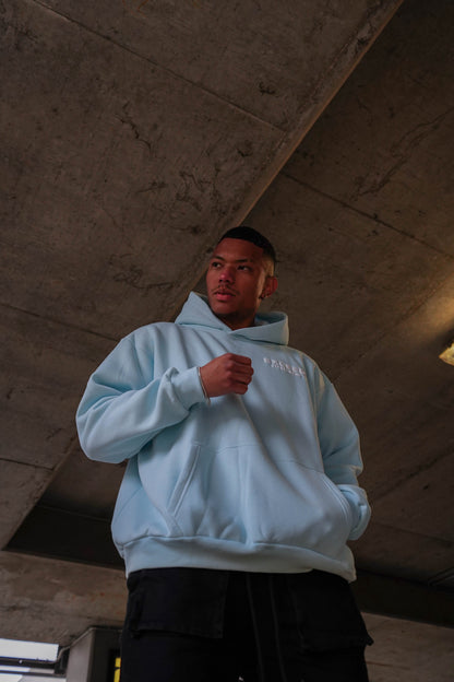 EXCEED - LIMITATIONS HOODIE (SKY BLUE)